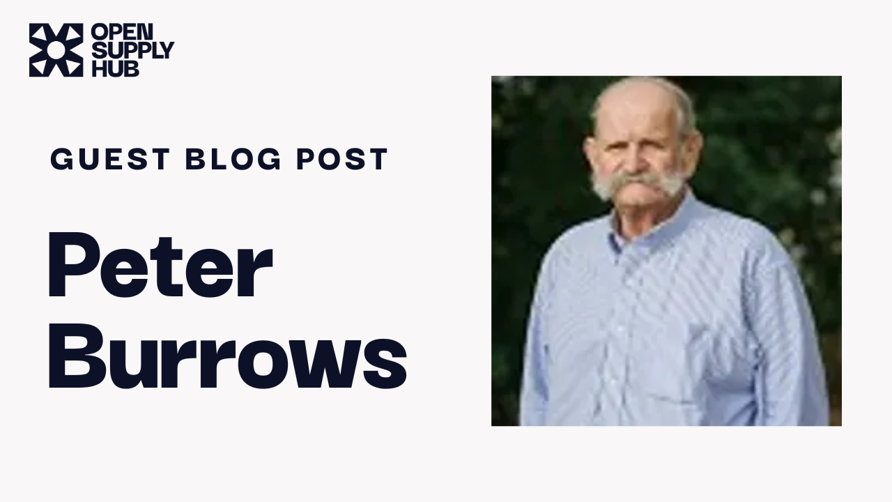 Guest Blog Post Peter Burrows